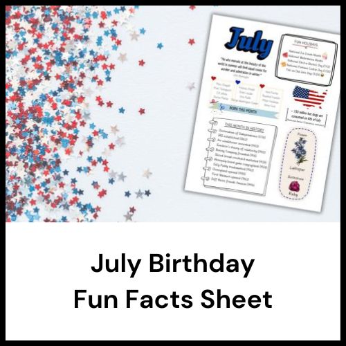 July birthday fun facts