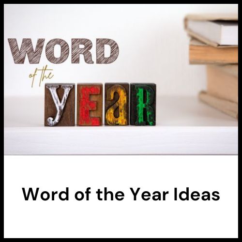 word of the year ideas for Christian women