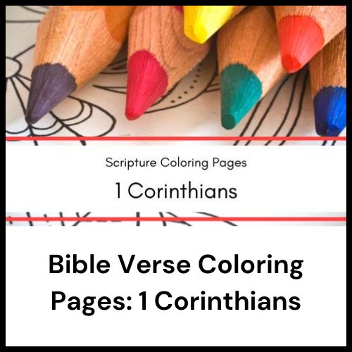 1 Corinthians coloring pages