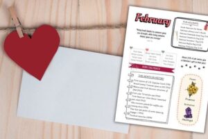 February fun facts sheet