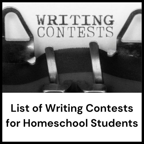 writing contests for homeschool