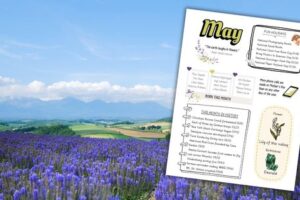 May fun facts sheet
