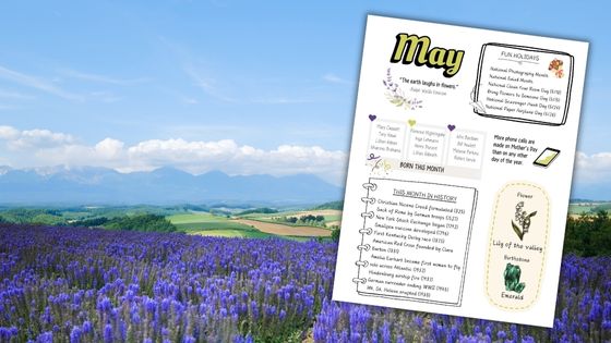 May fun facts sheet