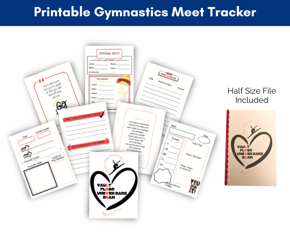 gymnastics meet tracker printable love