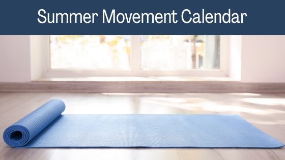 summer movement calendar