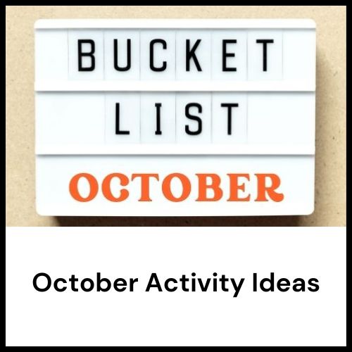 October activity ideas