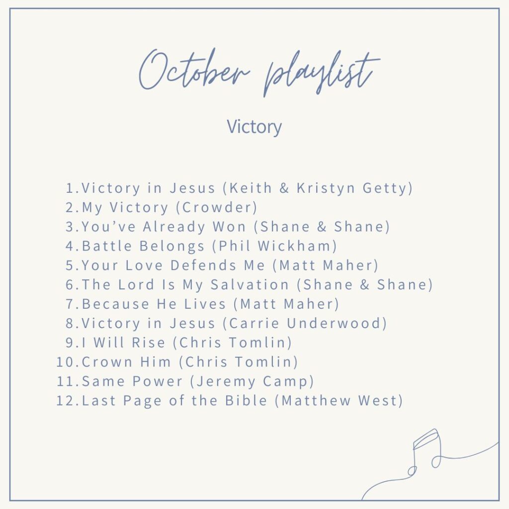 October worship playlist victory
