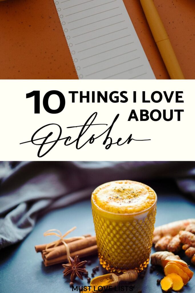 things to love about October