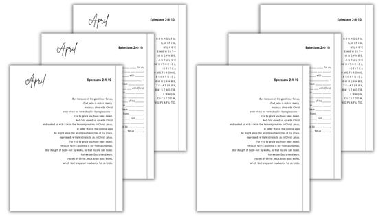 Ephesians 2 memorization