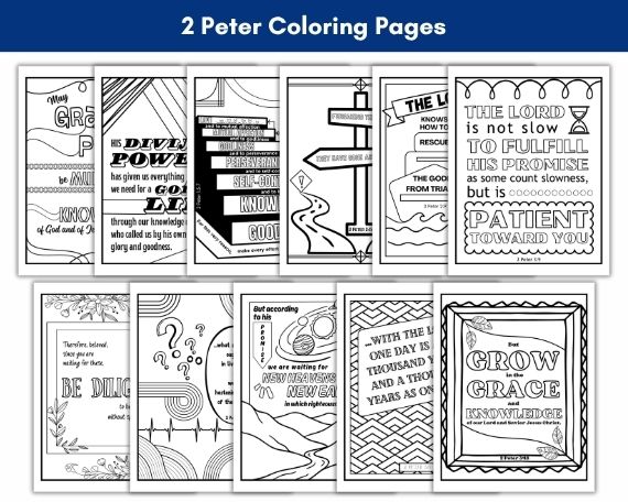 2 Peter coloring pages