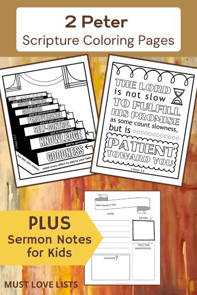 2 Peter coloring pages